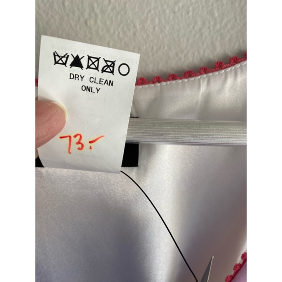 ABS Floral Smocked Dress V-Neck Sleeveless Lined Prom Party - Picture 10 of 11